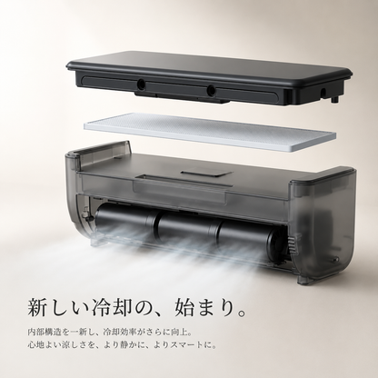 Shizuku Cooler | 充電式ポータブル 冷風機